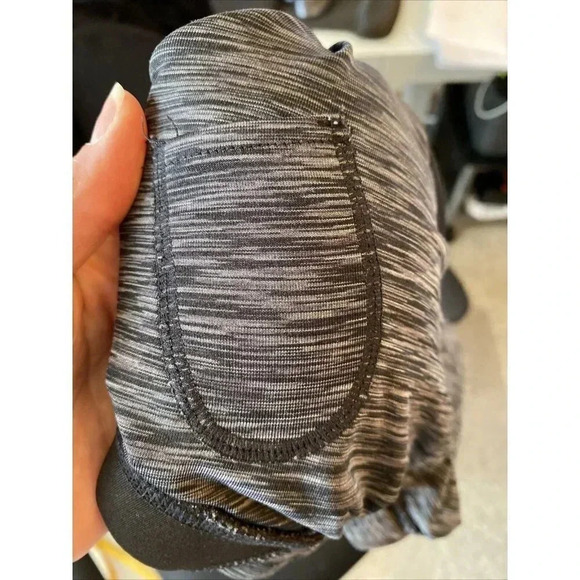 Exertek Sports Bra Black Size L Nylon Spandex Racerback Pull Over - Picture 5 of 7